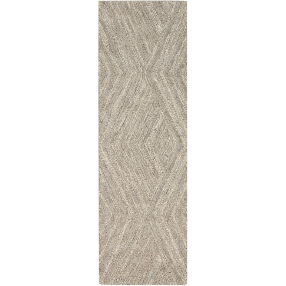 Nourison Graceful Indoor only Geometric Wool Area Rug