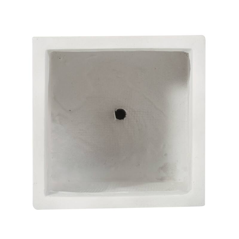 Functional Planter for Flowers and Succulents, Drainage Hole, Handmade