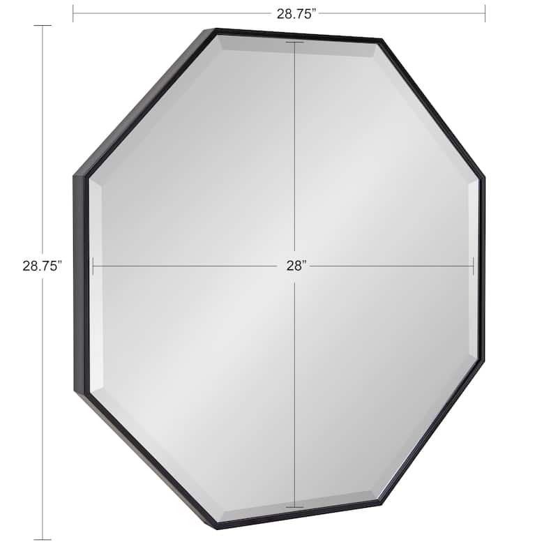 Rhodes Modern Octagonal Wall Mirror