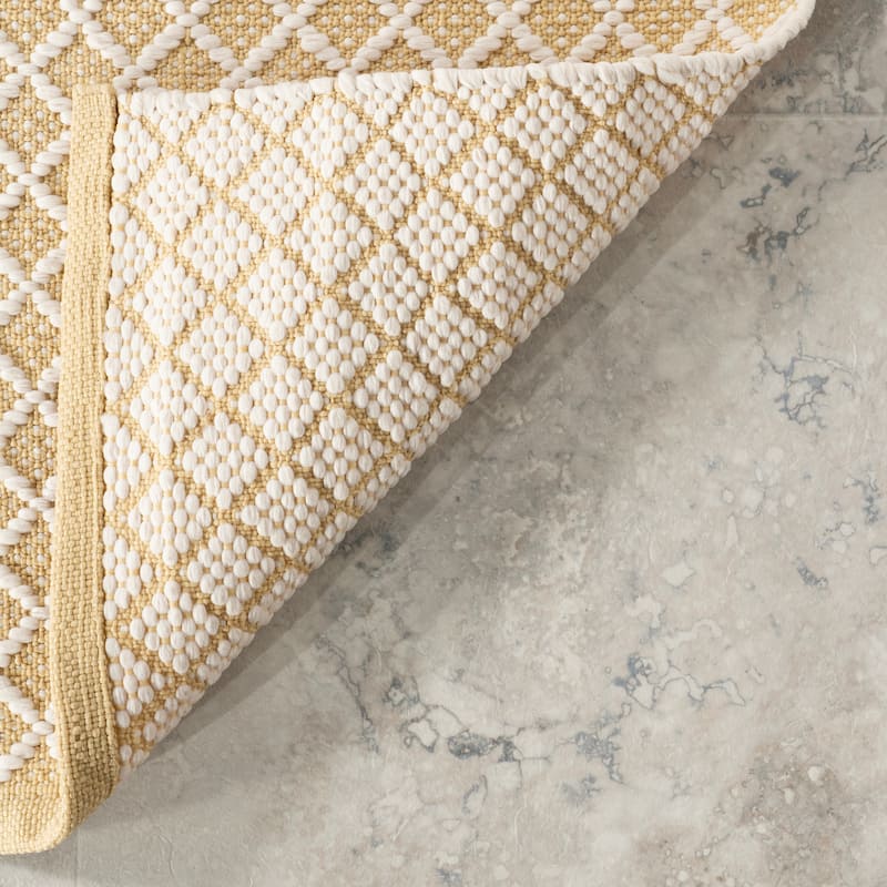 Home Conservatory Trellis Handwoven Indoor/Outdoor Area Rug