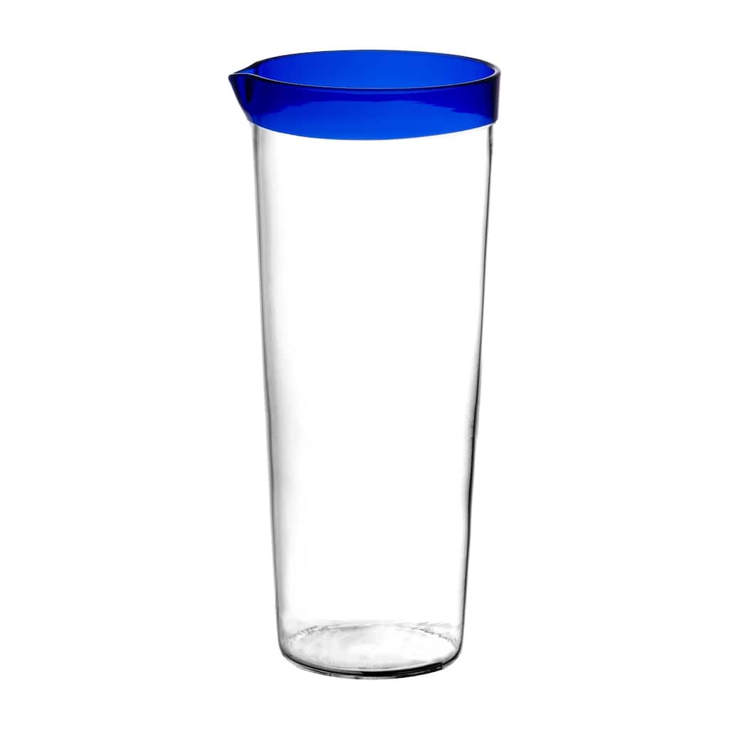 Tarifa 20 fl oz Blue Borosilicate Glass Carafe 60 cl
