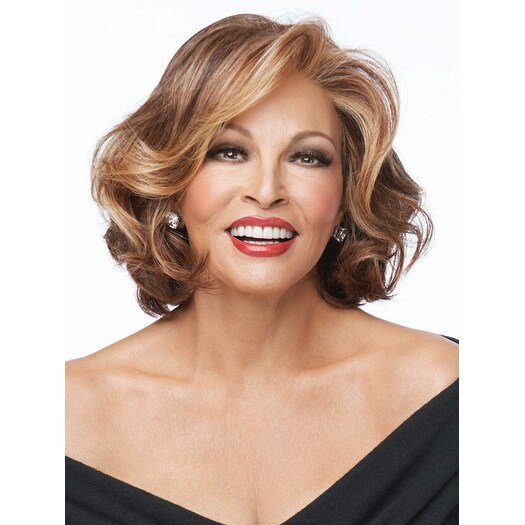 Crowd Pleaser by Raquel Welch Wigs - heat-friendly synthetic fiber, Lace Front Cap.
