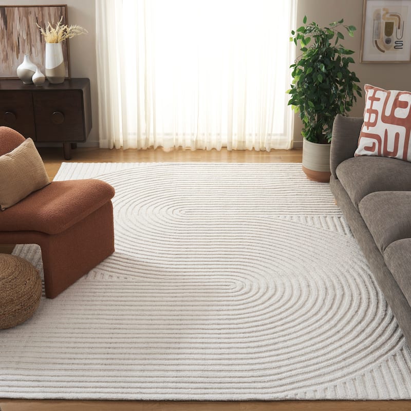SAFAVIEH Handmade Southampton Asha Abstract Wool Rug