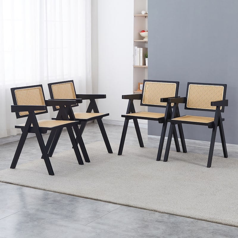 Solid Wood Dining chairs (Only Chair)-Set OF 2