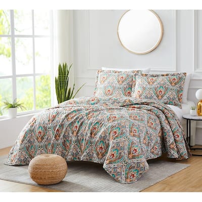 Georgetown Monaco 3-Piece Reversible Quilt Set in King