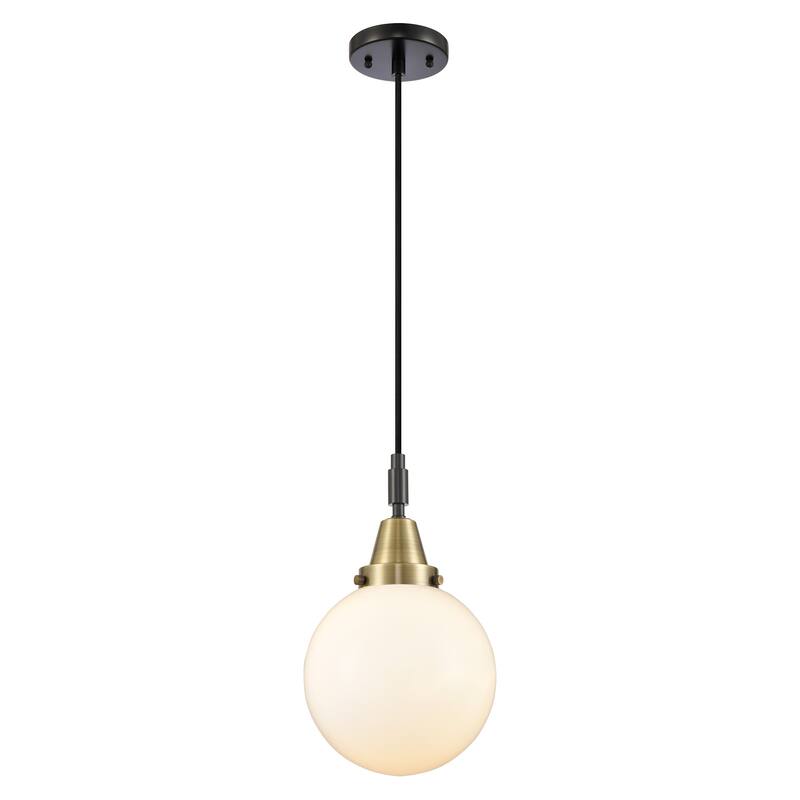 Innovations Lighting 447-1P-G201-8 Beacon 8" Wide Mini Pendant with