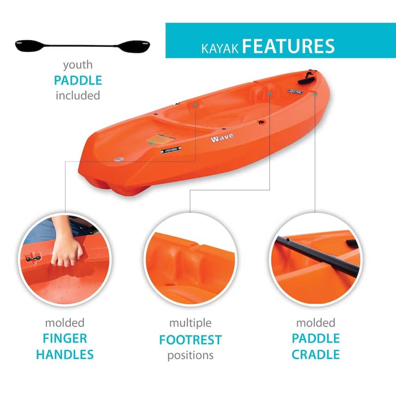 Lifetime Wave Sit-on-Top Youth Kayak