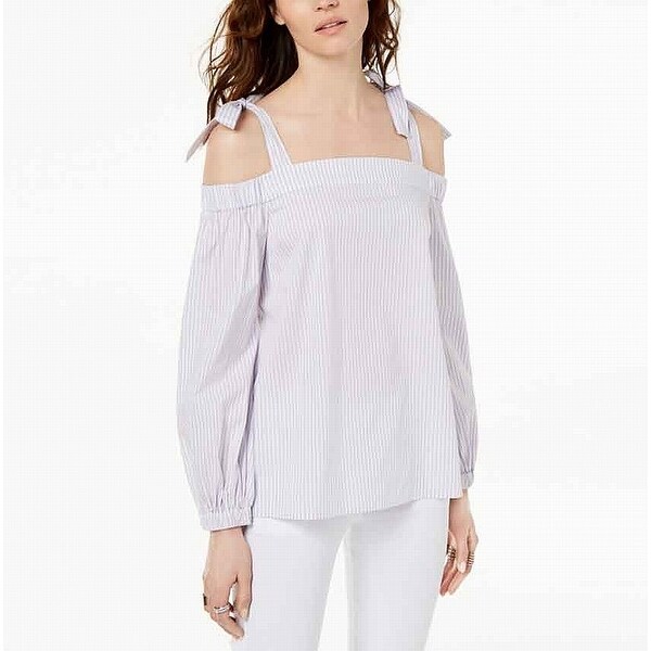michael kors cold shoulder blouse