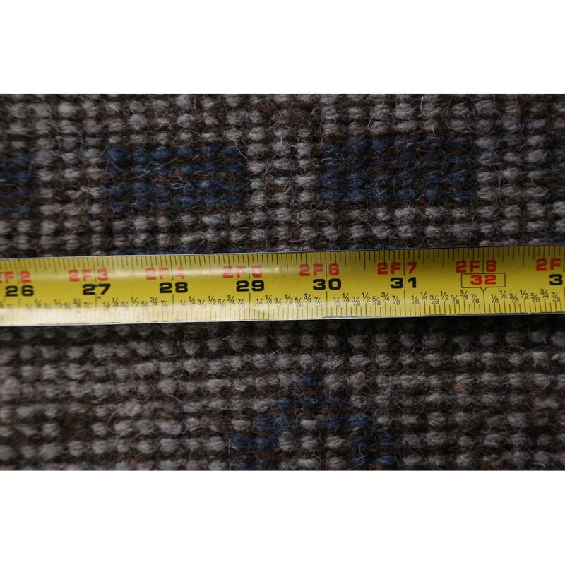 Modern Tribal Abstract Oriental Wool Area Rug Handmade Foyer Carpet - 5'1" x 8'3"