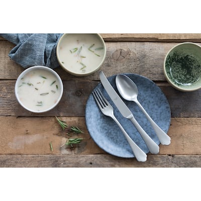 20-piece Stainless Steel Dolce Vita Flatware Set (Service for 4) - 20-Pieces