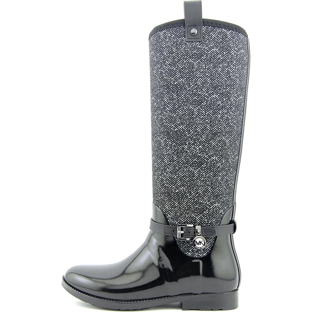michael kors charm rain boots