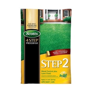 Scotts 23616 Lawn Pro Step 2 Weed Control Plus Fertilizer - Overstock