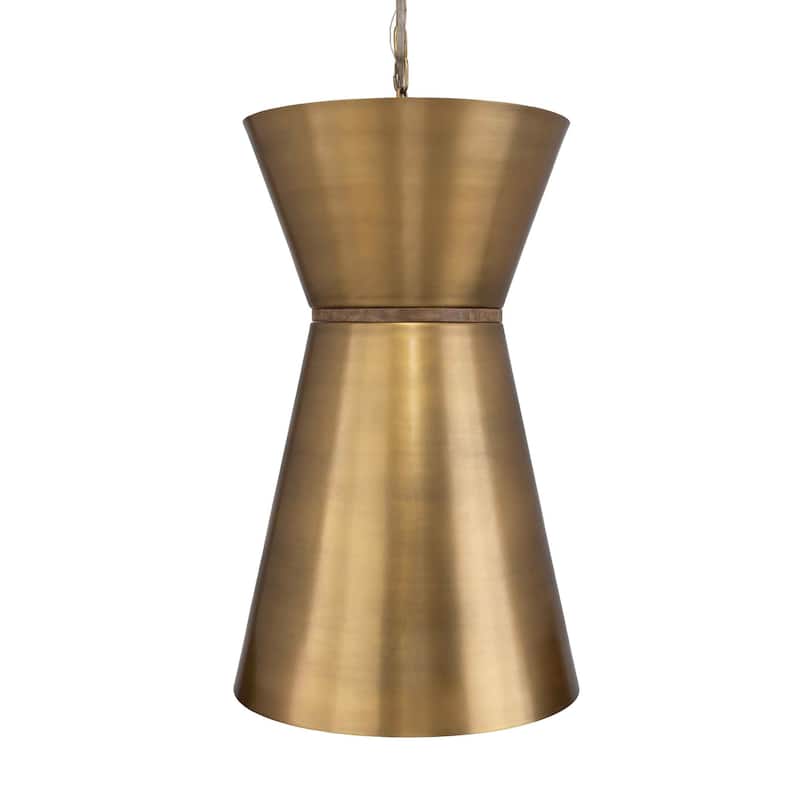 Uttermost Crocker Brass 1 Light Mini Pendant - N/A