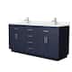 Option Dark Blue, Nickel Trim, White Quartz Top