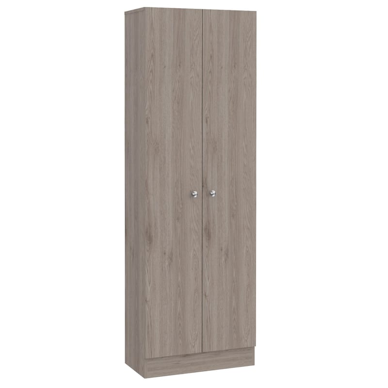 Virginia Double Door Storage Cabinet, Five Shelves
