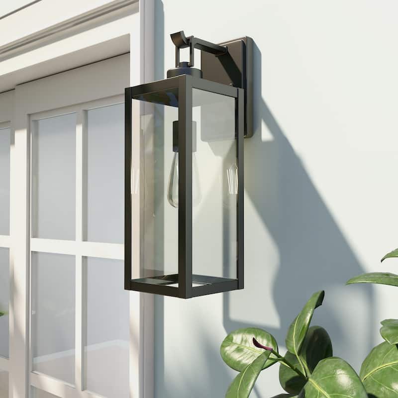 1-Light Outdoor Wall Light - 5.9"x7.83"x17.99"