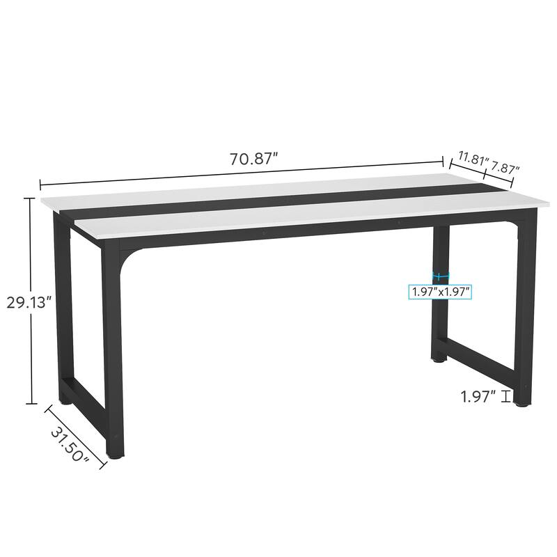 70.9" Rectangle Conference Meeting Table
