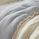 preview thumbnail 7 of 5, Chunky Sweater - Coma Inducer® Oversized Comforter Set - Whiteout Blizzard Gray