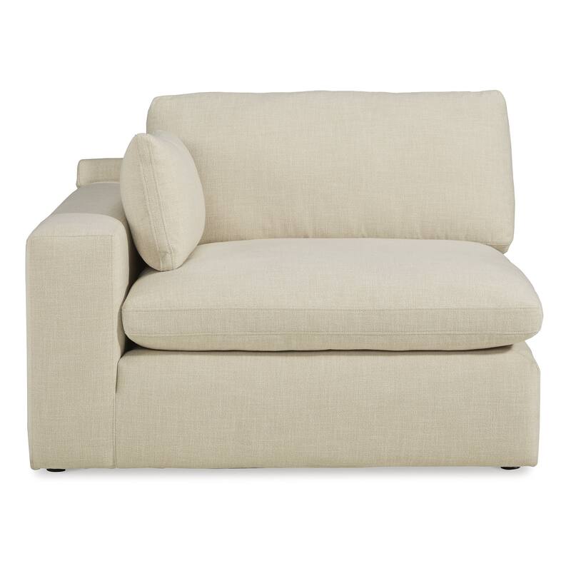 Signature Design by Ashley Elyza Beige 2-Piece Sectional Loveseat - 102" W x 42" D x 36" H