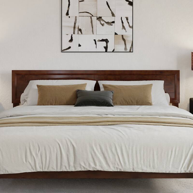 Ellarie Platform Bed with Adjustable Headboard