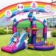 preview thumbnail 7 of 7, Gymax Inflatable Bounce Castle 5-in-1 Jumping Bounce Castle Without