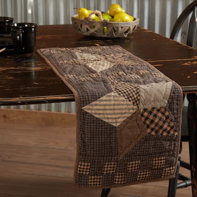 Farmhouse Star Quilted Runner