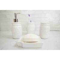 White Ceramic Bathroom Accessories Shop Our Best Bedding Bath Deals Online At Overstock