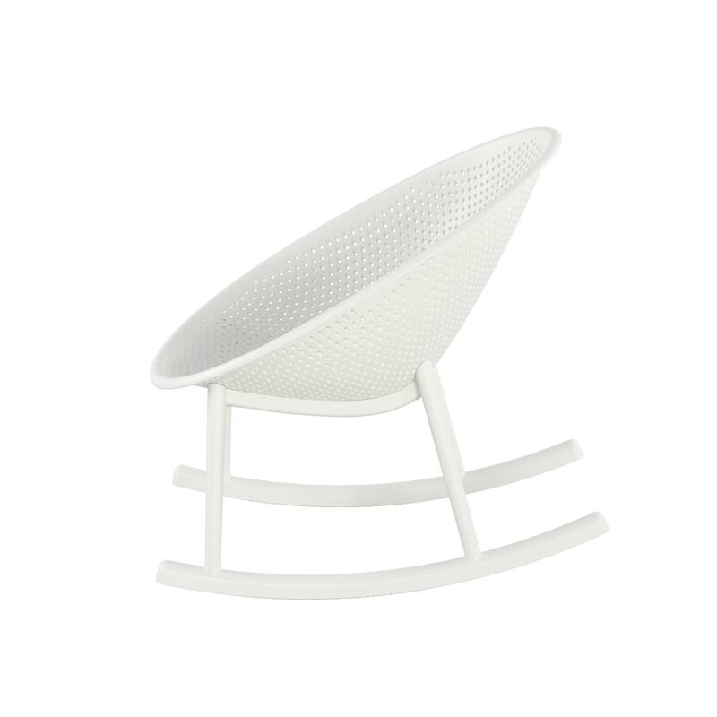 Gable Rocking Chair (Excluding the table) - White