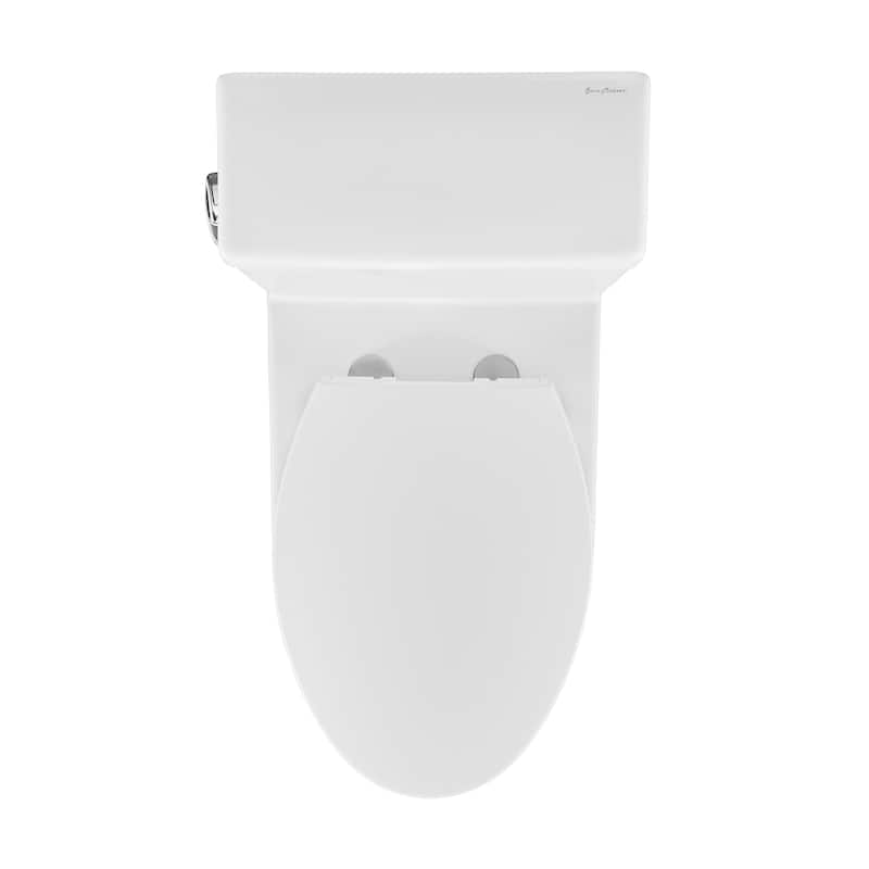 Classe Two-Piece Elongated Left Side Flush Handle Toilet