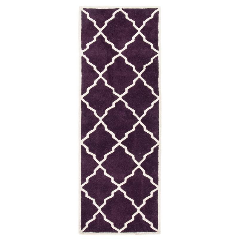 SAFAVIEH Handmade Chatham Nhuong Modern Moroccan Wool Rug
