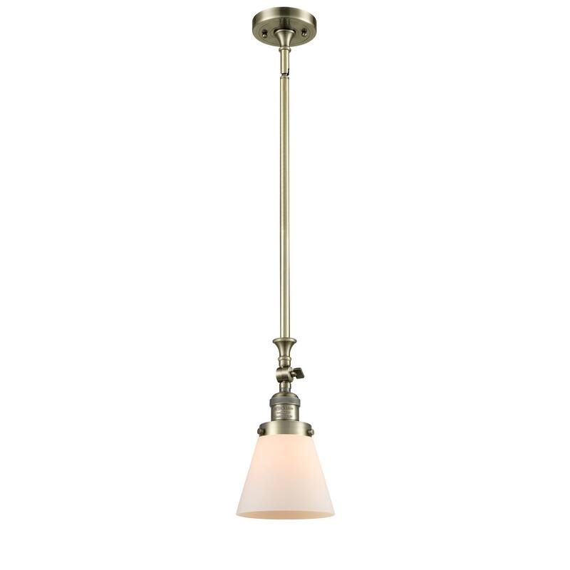Innovations Lighting Small Cone 6" Wide Adjustable Mini Pendant