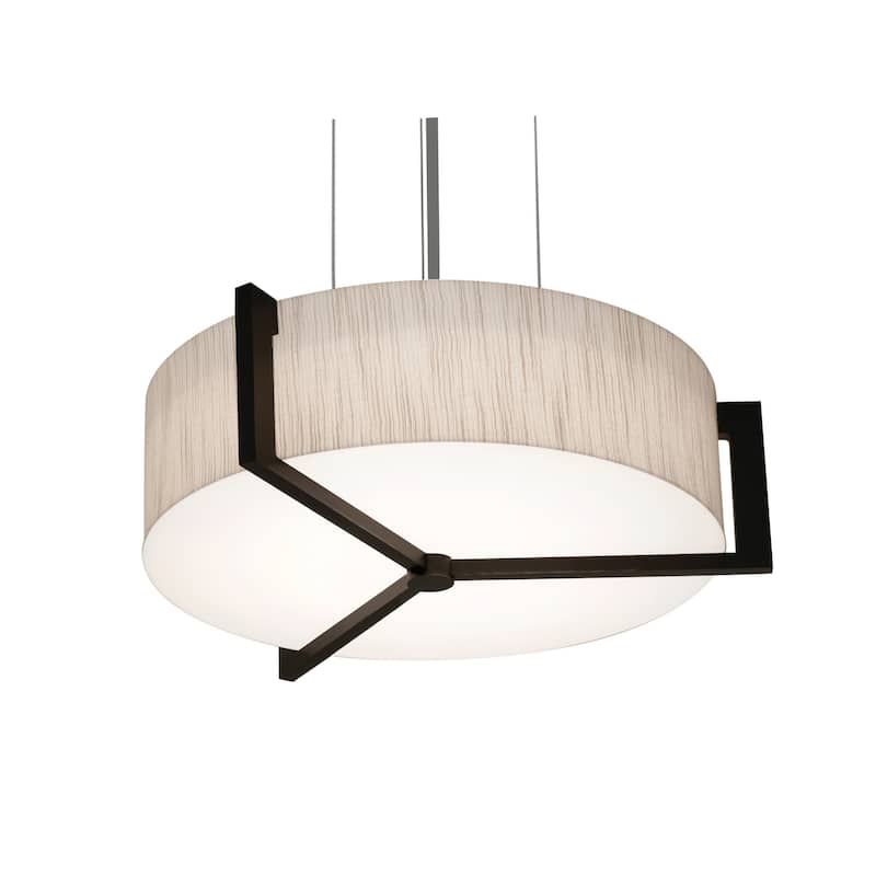 AFX APP1214MB-JT Apex 2 Light 15" Wide Suspension Pendant with - Espresso