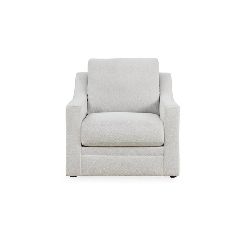 Signature Design by Ashley Maitelynn White Chair - 36"W x 40"D x 37"H
