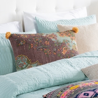 Artistic Weavers Holt Handwoven Shabby Chic 16x24-inch Lumbar Throw Pillow