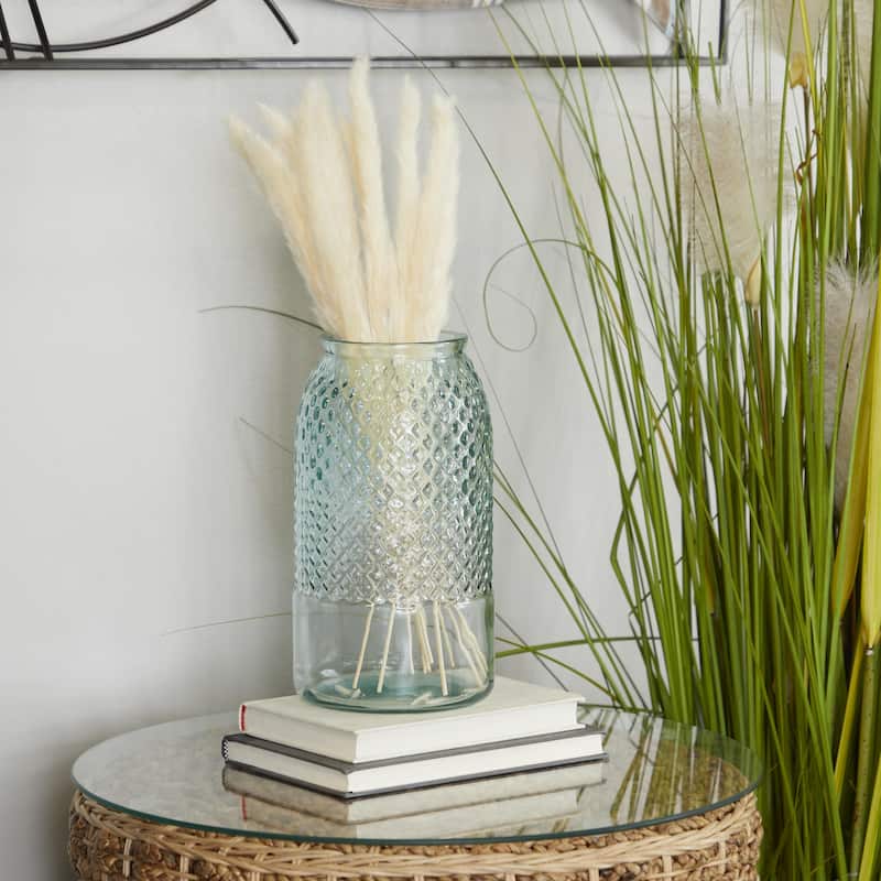 Glass Ombre Room Table Lamp - Set of 2 Blue - Roche River Decor