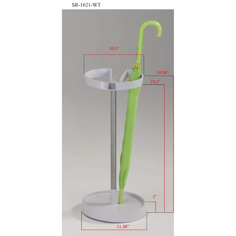 Umbrella Stand Holder, White