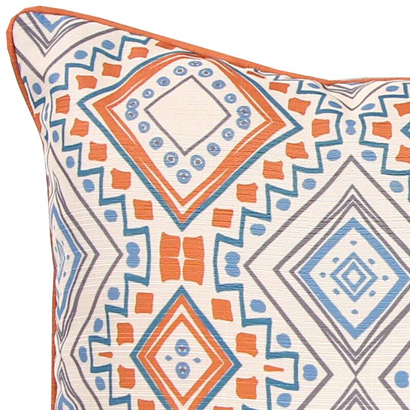 18" x 18" Medallion Indoor Throw Pillow
