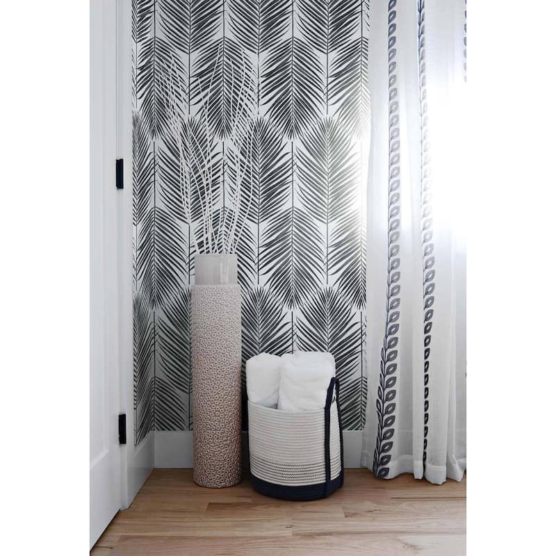 NextWall Paradise Palm Peel-and-Stick Wallpaper