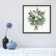 preview thumbnail 11 of 13, iCanvas "Cut Paper Bouquet III" by Victoria Borges Framed