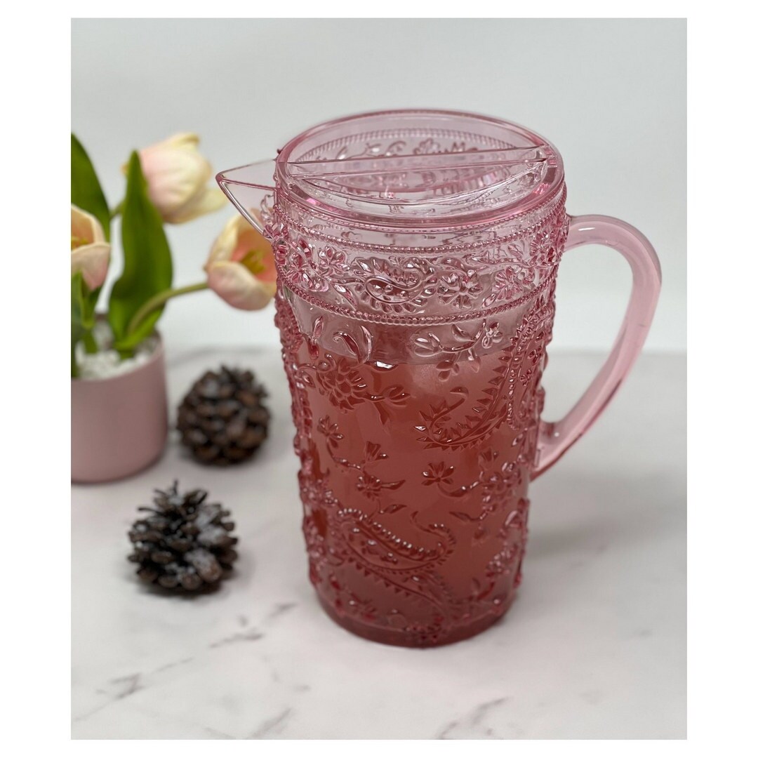 MICA Water Pitcher 2個セット Amazon.com: 1 Pack Mixing Pitcher for Drinks 2 Quart/ 64oz