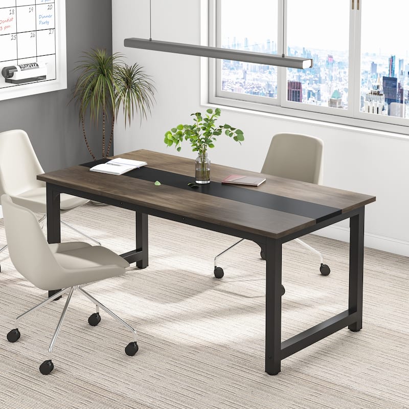 63" Modern Computer Desk for Home Office