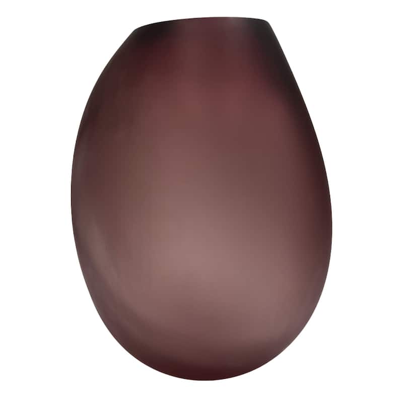 Premium Contemporary Glass Vase in Purple