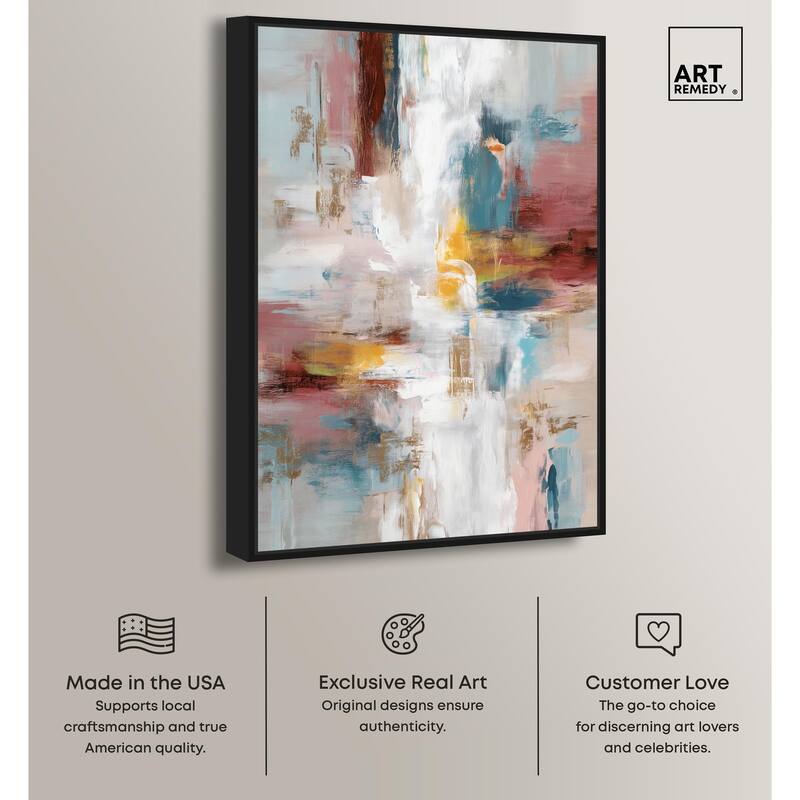 Warmth and cool III Canvas by Art Remedy