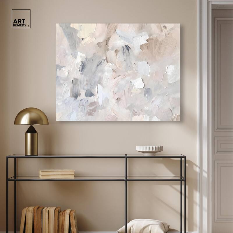 Soft Colors Fade II Canvas by Art Remedy, Gallery Wrapped