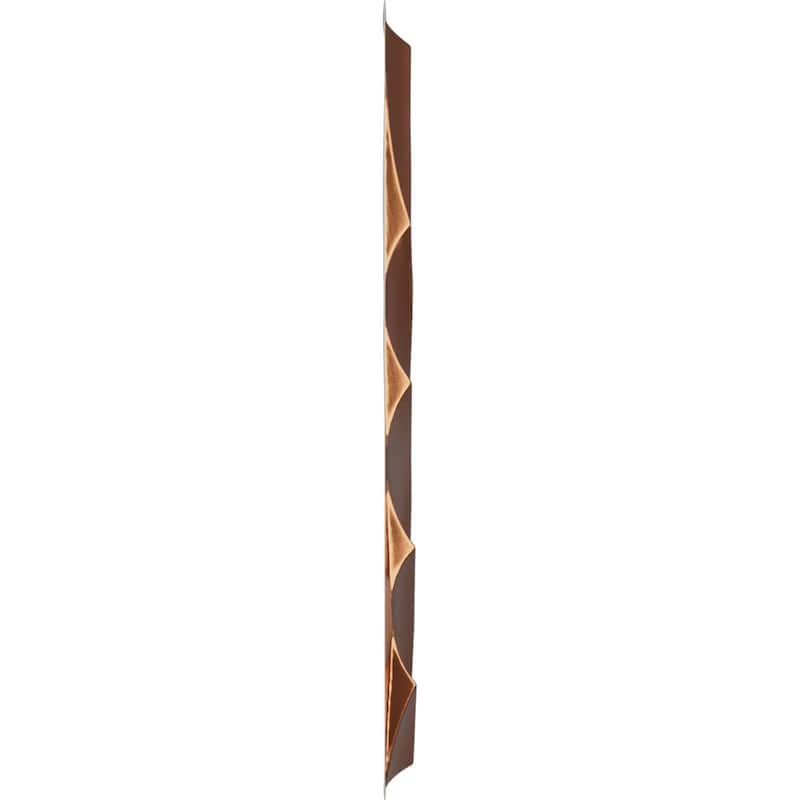 19 5/8"W x 19 5/8"H Modern Wave EnduraWall Decorative 3D Wall Panel