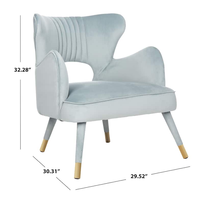 SAFAVIEH Blair Wingback Accent Chair - 29.5" x 30.3" x 32.3"