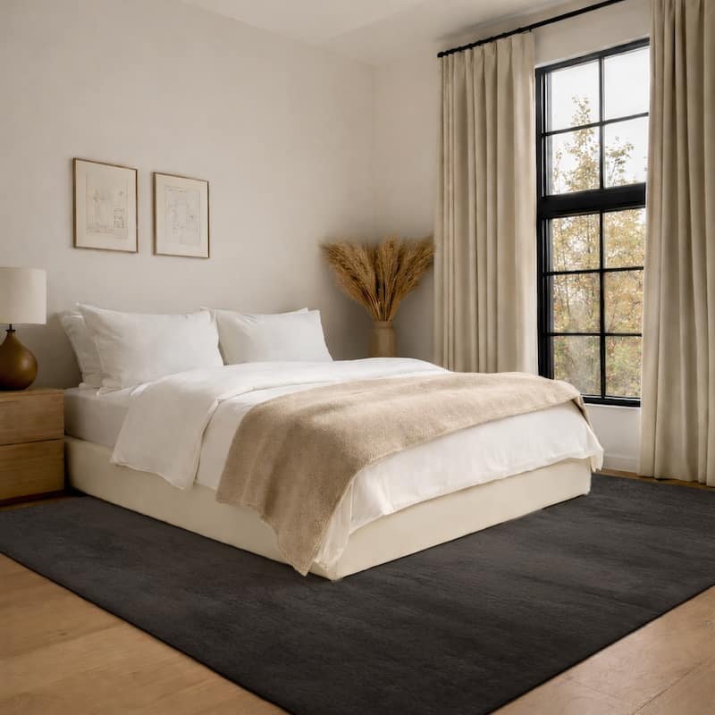 ECARPETGALLERY Argo Plush & Shags Machine Washable Area Rug