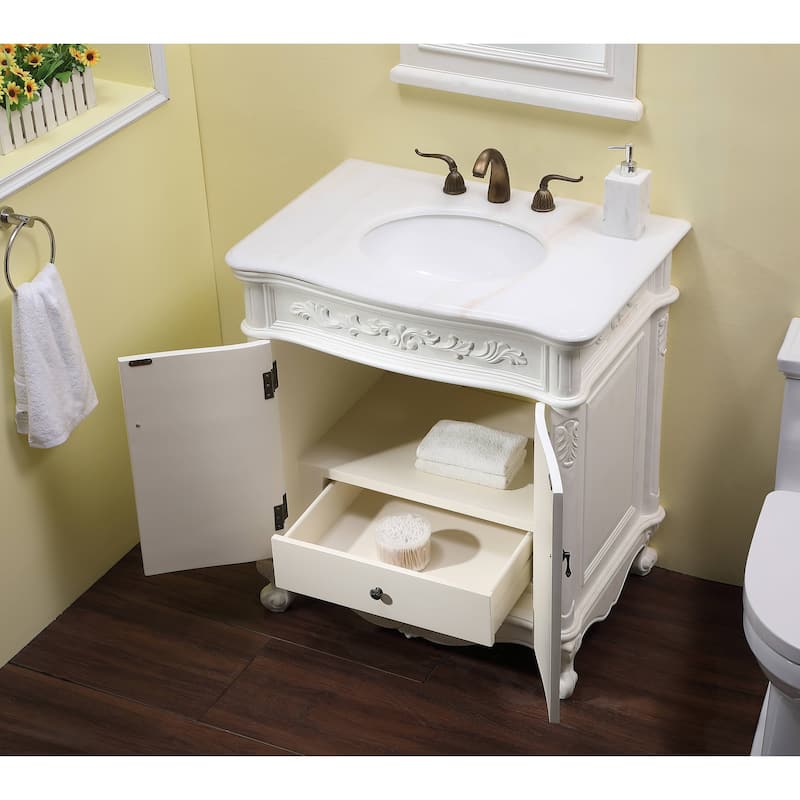 32" Bathroom Vanity Sink
