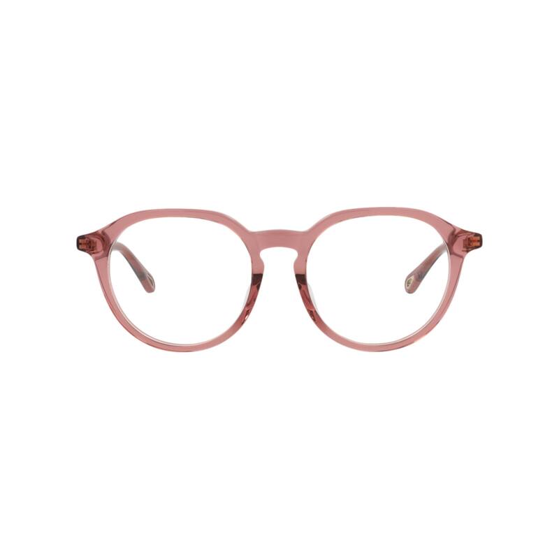 Chloé Round-Frame Bio Acetate Optical Frames - Pink Pink Transparent - Pink