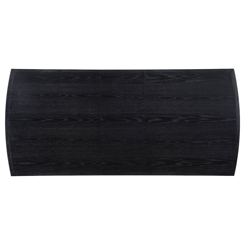 Brookmead Extension Leaf Dining Table Set Black